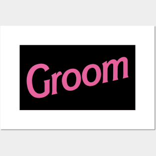 Groom Barbie logo Posters and Art